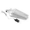 4W Meteor Shower Lights 7V 6.6ft IP65 Waterproof Plastic Christmas