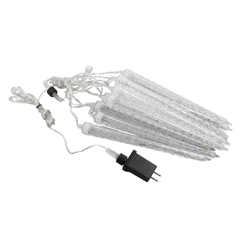 4W Meteor Shower Lights 7V 6.6ft IP65 Waterproof Plastic Christmas