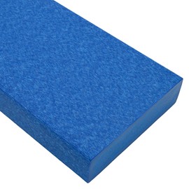 BuyPlastic Tangent Poly Lumber - Blue, 2x4 (1.5" x 3.5"), 72" Length - HDPE Plastic Board for Outdoor Furniture and More