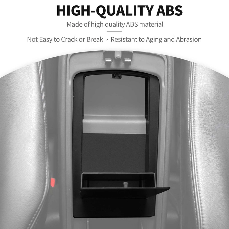 JeCar Armrest Storage Box Center Console Hidden Organizer Tray Interior