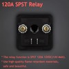 Hamolar 2 Pack 12V DC 120A Starter Relay Switch Car
