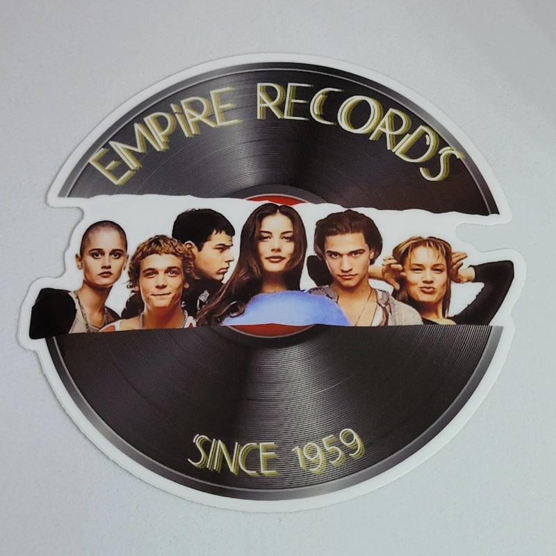 MoonlightJadeArt Sticker - Empire Records since 1959 Record Stickers with
