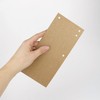 D.RECT Pack of 50 Cardboard Dividers 10.5 x 23.5 cm