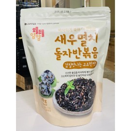 Cheonmyeong Korean seaweed Shrimp and Anchovy Mineral Stone Stir-fry 300g(Rong Biển Tôm,cá)