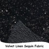 Black Sequin Fabric by The Yard Velvet Sequin Fabric 2