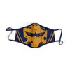 Team Queso Unisex Logo Masks, /Azul, Talla Única, /Azul