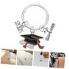 BESPORTBLE 2pcs 2025 Bachelor's Cap Pendant 2025 Graduation 2025 Grad