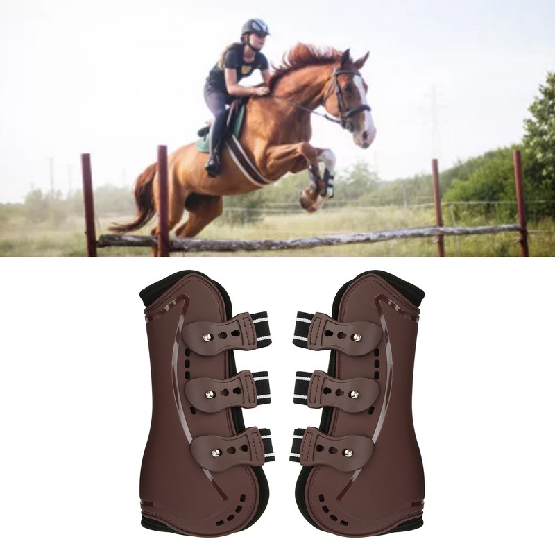 Horse Front Leg Boots Breathable Impact Resistant Prevent Slip Horse