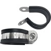 Lumonic 10 x 32 mm pipe clamps with rubber insert,