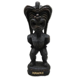 Lucky Tiki God Ancient Hawaiian Island Statue Figure 3 in.