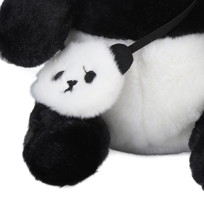 Cute Panda Plush Pillow Soft Comfortable Washable Simulation Panda Plush