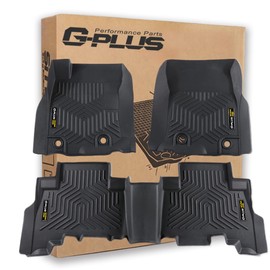 G-PLUS Floor Mats Compatible with Toyota 4Runner 2013-2024/Fit Lexus GX460 2014-2023/Not Fit Vehicles with Vinyl Flooring 3 PCS Floor Liners