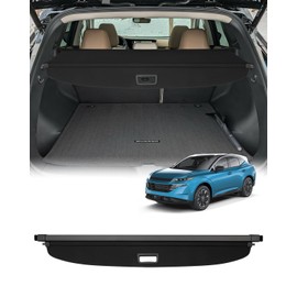 Powerty Cargo Cover for 2025 Nissan Murano Accessories Trunk Cover Retractable Trunk Shielding Shade Cargo Luggage Cover Black
