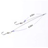 Dyxssm Fishing Hooks and Leader, Fishing Rigs Hook Line Stainless