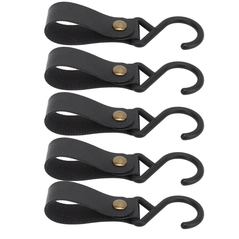 15Pcs Leather S Hooks High Strength Multifunctional Portable S Hangers