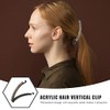 Beaupretty - Pinza para el pelo, diseño de plátano con