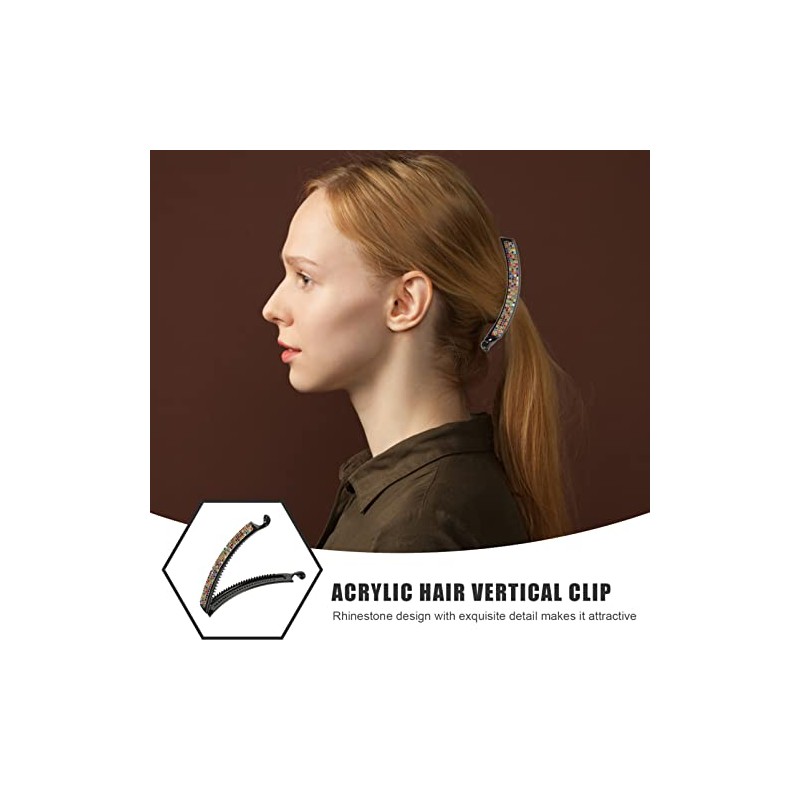Beaupretty - Pinza para el pelo, diseño de plátano con
