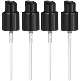 4pcs Replacement Lotion Pump Heads 20 mm Diameter Black