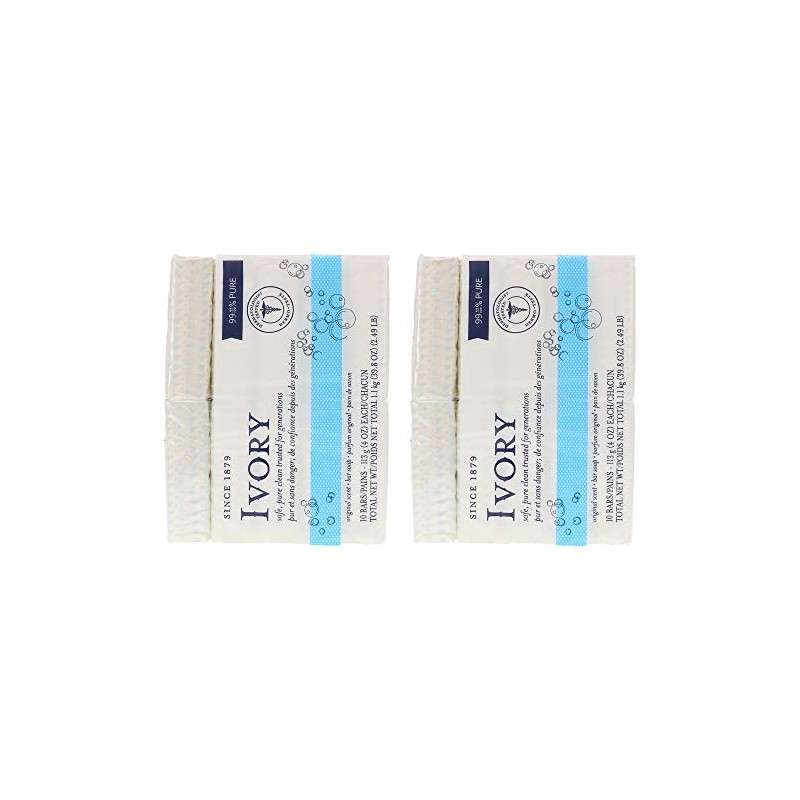 Ivory 10 unidades originales: barras de tamaño de baño (4