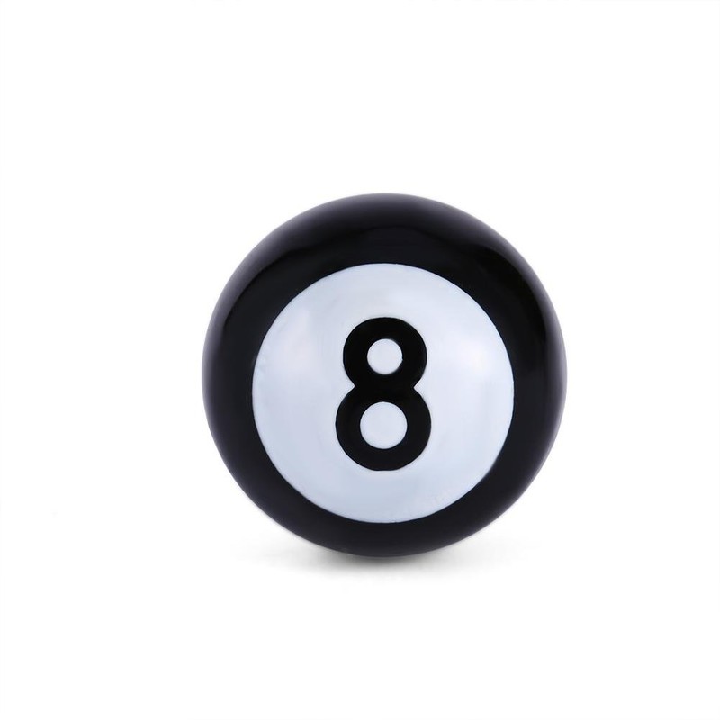 Valve Caps, Plastic Pool 8 Ball Car Bicycle Wheel Tyre
