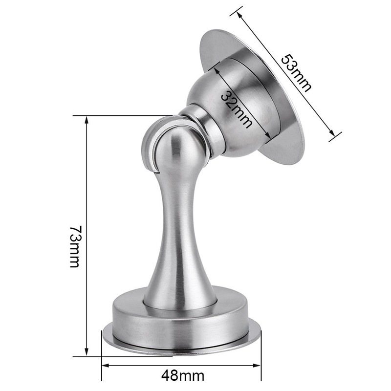 zerodis Door Magnetic Stopper, 304 Stainless Steel Door Holder with