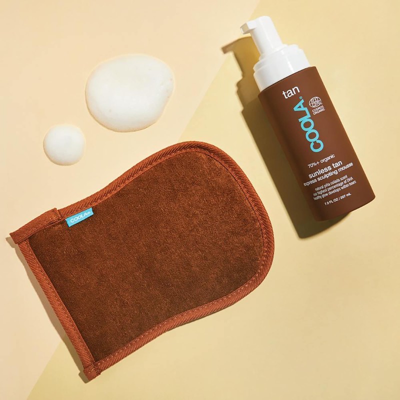 Coola Sunless Tan 2-in-1 Applicator / Exfoliator ~ 1 Piece