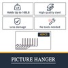 MIHUYAN Picture Hanger Super Hook 30PCS,High-Quality Steel Picture Hanger Hercules