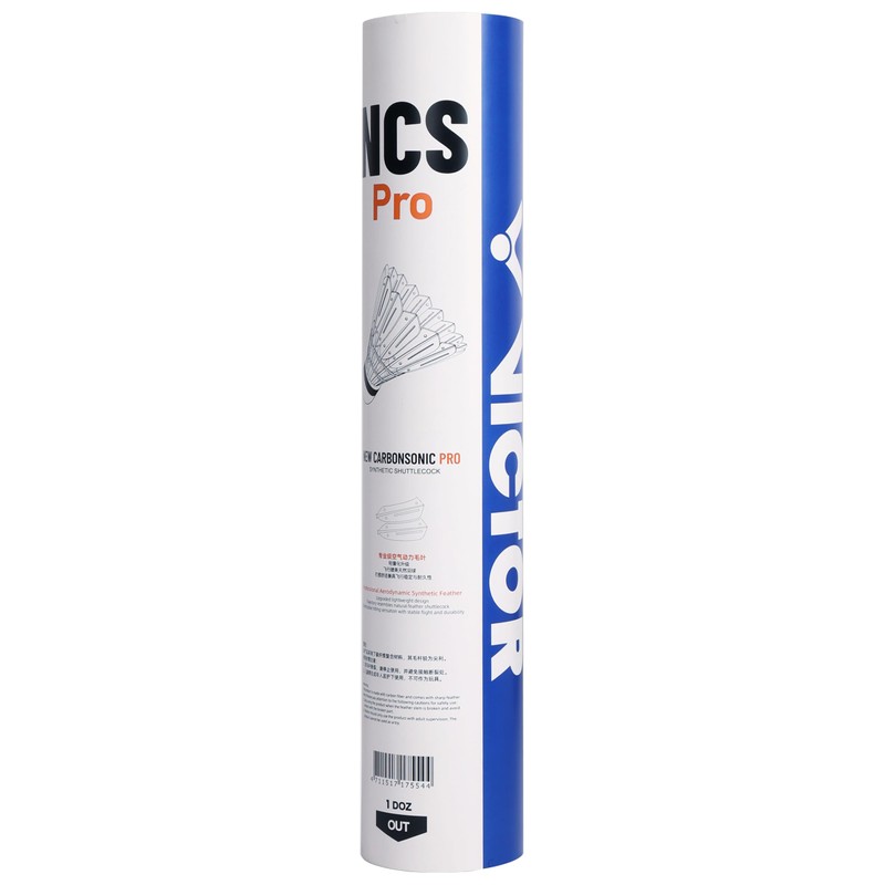 Victor Badminton - Artificial Shuttle Practice Balls (Carbon Shuttle) Carbon