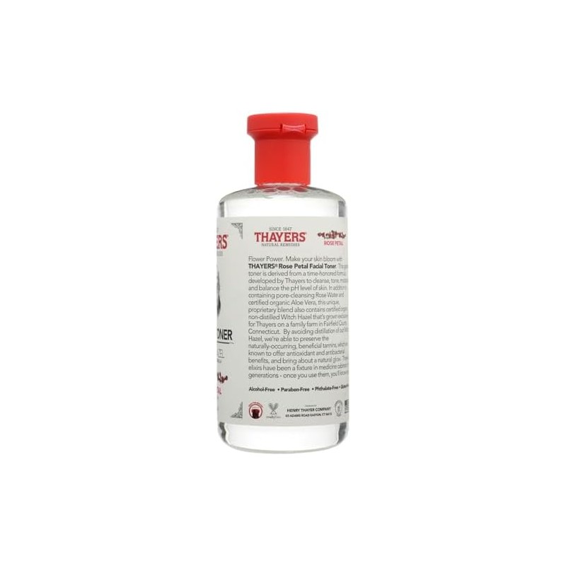 Thayers Rose Petal Witch Hazel with Aloe Vera - 12