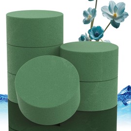 XRXYMQ Floral Foam Pack of 6 8 x 4 cm, Flower Foam for Artificial Flowers, Foam Flower Arrangement Preferred for Wedding and Family