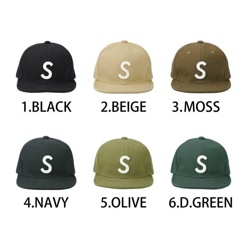 Basic Ench Logo Short Cap, S Logo, Short Brim, Ampire