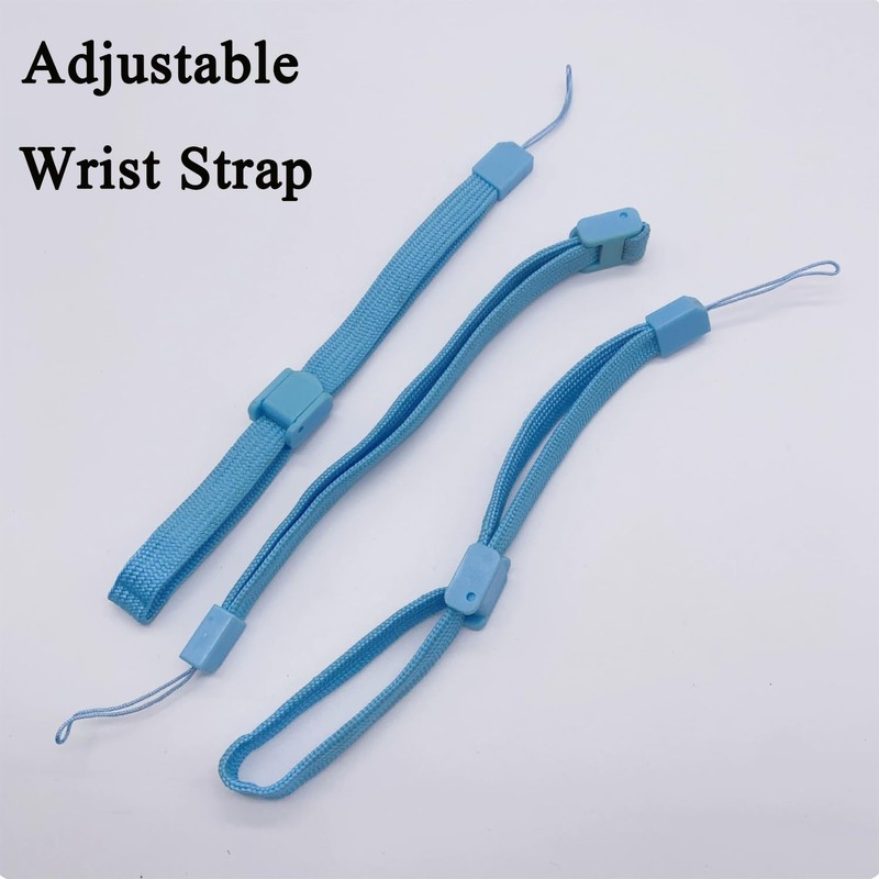 Booge 8 Pcs Wrist Strap Hand Lanyard Adjustable for Wii