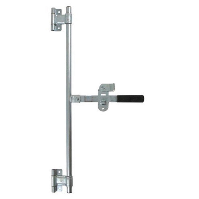 (2) 45" Cam Bar Trailer Swing Ramp Door Hinged Lock