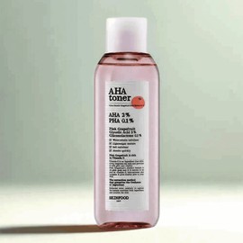 Skinfood Dry Dead Skin Care Toner Pink Grapefruit Aha Toner 200ml 200ml x 1 / 스킨푸드 건성 각질관리 토너 핑크자몽 아하 토너 200ml 200ml x 1개