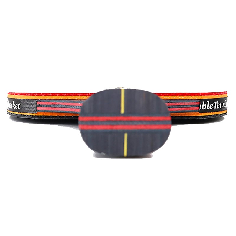 6 Star Ping Pong Paddles, 7-Ply Blade, Premium Rubber, Advanced