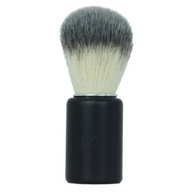 Avril - Shaving Brush - Soft Synthetic Fibre Brush - Wooden Handle - Recycled Aluminium Ferrule - Made in Italy