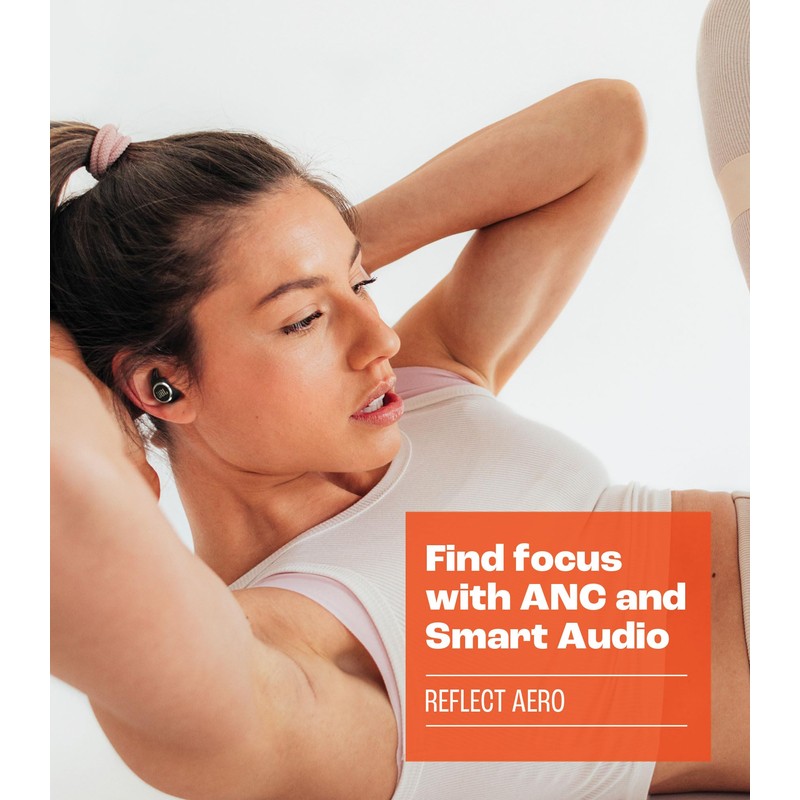 JBL Refect Aero - True Wireless Noise Cancelling Active Earbuds,