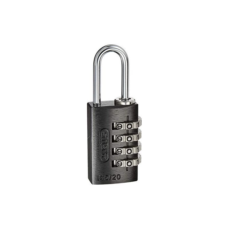 ABUS 145-4d 20 BK 145-4D20BK Padlock