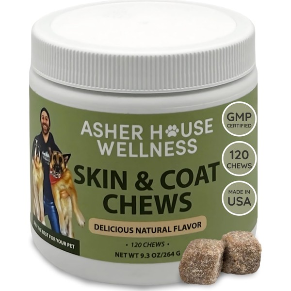 Asher House Wellness Probiotics Digestive Chew for Dogs - Dog