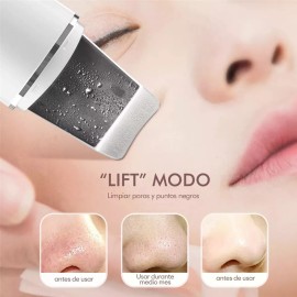 Lecute Limpiador Facial Ultrasonico Peeling Portatil Skincare Poros