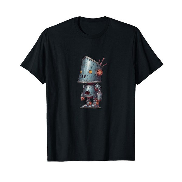Pretty Robot Knight Costume for Smart Knights Lovers T-Shirt