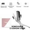 1 Piece Eyebrow Trimmer Eyebrow Scissors with Comb for Eyebrow