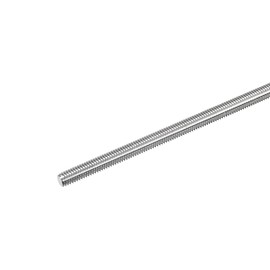 TOP-VIGOR 1Pcs M6 x 250mm Fully Threaded Rod, 304 Stainless Steel Right Hand Threads Rods, Fully Studding Rod Bar for Anchor Bolts, Clamps, Hangers and U-Bolts