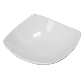 Westmark Set of 8 Small Square Ceramic Pots / Serving Bowls 7.4 x 7.4 x 2.5 cm Ceramic Tapas + Friends White 697522E2