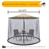 Tiimmgaal 9/10 FT Mosquito Net For Patio Umbrella Outdoors Screen