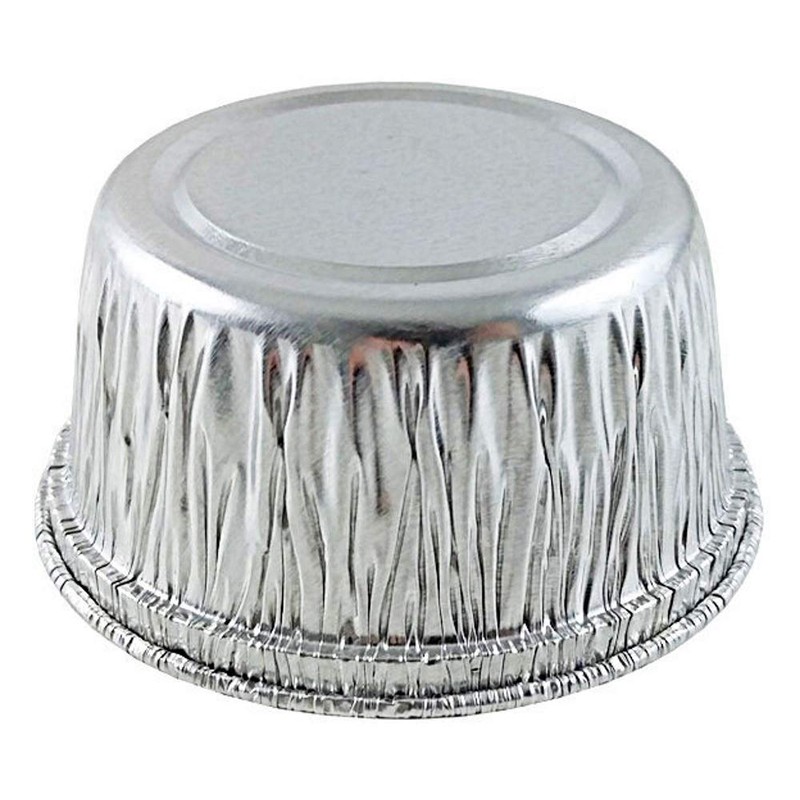 Handi-Foil 4 oz. Aluminum Foil Utility/Muffin/Cupcake Ramekin Cup - Heavy