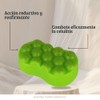Jabón Reductor Verde, Forma Ergonómica, Jabón para Masaje Corporal, Textura