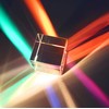 20 mm Glass Cube Prism, RGB Dispersion Prism, for Teaching