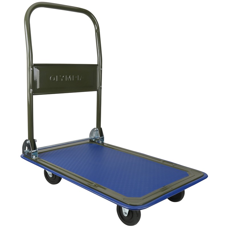 Olympia Tools 85-180 Folding & Rolling Flatbed Cart for Loading,