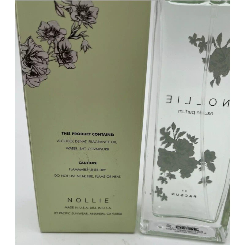 Pacsun Green Nollie 1.7 oz. Womens EAU De Perfume New